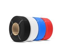 SUNLU Matte PLA Filament Refill 1.75mm 4KG, 3D Printer Filament PLA Matte Bundle, No-Spool PLA Refill for Reusable Spools Compatible with Bambu Lab Filament, Black/White/Red/Blue 1KG/Roll