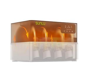 SUNLU Official AMS Heater, Simultaneous Drying & Printing, 3D Printer Filament Dryer for AMS Gen 1, Smart Humidity Control, Heats to 70°C in 20 Min with 4-Spool Capacity