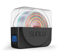 SUNLU Official Filament Dryer, 2026 Upgraded S1 Plus 3D Filament Dry Box, Reduce Filament Moisture, Compatible with Nylon PA ABS PETG PLA 3D Printer Filament 1.75/2.85/3.00mm, Storage Box, Grey