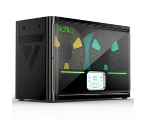 SUNLU Official Filament Dryer S4, 2026 3D Printer Filament Dry Box, Upgraded 4-Spool Filament Dehydrator, Auto Humidity Control, Fast Heating, Temperature Balance, Filaments Storage Box