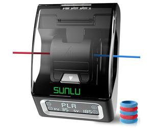 SUNLU Official Filament Joiner, Filament Connector with 200 PCS PTFE Sleeve for 3D Printer Filament 1.75mm 240°C Fast Heating Compatible with PLA PETG TPU ABS PA Nylon, Easy to Use