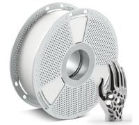 SUNLU PC-ABS 3D Filament 1.75mm 1KG, PC & ABS Hybrid 3D Filament, High-Strength, Paint & Plate Ready, Industrial-Grade, Heat-Resistant Spool, Dimensional Accuracy +/-0.02mm, 1KG Spool(2.2lbs), White