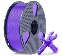 SUNLU PETG 3D Printer Filament, Strong PETG 3D Printer Filament 1.75mm, Neatly Wound 3D Printing Filament Suit for Most FDM 3D Printers, Dimensional Accuracy ±0.02mm, 1KG Spool(2.2LB), Purple