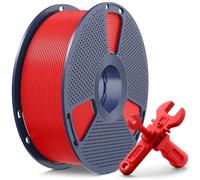SUNLU PETG 3D Printer Filament, Strong PETG 3D Printer Filament 1.75mm, Neatly Wound 3D Printing Filament Suit for Most FDM 3D Printers, Dimensional Accuracy ±0.02mm, 1KG Spool(2.2LB), Red