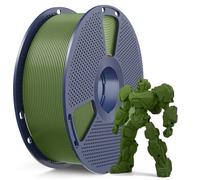 SUNLU PETG Filament 1.75 mm, High Strength 3D Printer Filament PETG, Unrivaled Durability and Flexibility, 3D Printing Filament 1.75mm, Fits Most FDM 3D Printers, 1KG Spool, petg Olive Green