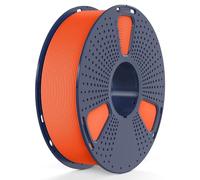 SUNLU Rapid PETG 3D Filament 1.75mm 1KG, High Speed 30-600mm/s 3D Printer Filament, Dimensional Accuracy +/- 0.02mm, 1kg Reusable Spool(2.2lbs), Fit Most FDM 3D Printers (Orange)