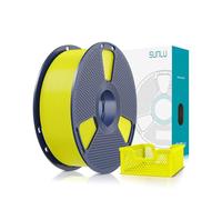 SUNLU Upgraded PLA+2.0 3D Printer Filament, High Speed PLA Plus Filament 1.75mm, 30-600mm/s Print Range, Tougher and Stronger, Dimensional Accuracy +/-0.02mm, 1KG Spool, Yellow