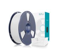 SUNLU Upgraded PL 2.0 3D Printer Filament, High Speed PLA Plus Filament 1.75mm, 30-600mm/s Print Range, Tougher and Stronger, Dimensional Accuracy +/-0.02mm, 1KG Spool, White