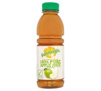 Sunmagic 100% Pure Apple Juice 500ml Case of 6