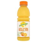 Sunmagic 100% Pure Orange Juice 500ml (Pack of 6 x 500ml)