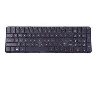 SUNMALL Mate Laptop Keyboard For HP Pavilion 250 G3,255 G3,250 G2,255 G2 15-D 15-E 15-G 15-R 15-N 15-S 15-F 15-H 15-A e066 e042 e064 e041 e065 e029 Series US Black keypad With Frame(6 Months Warranty)