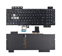 SUNMALL Replacement Keyboard Compatible with Asus TUF Gaming FX505 FX505DD FX505DV FX505DU FX505DY FX505GD FX505GE FX505GM FX505GT TUF705DD TUF705DT TUF705DUFX86 Serie RGB Backlight
