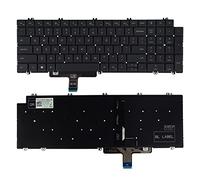 SUNMALL Replacement Keyboard Compatible with Dell Latitude 5520 5521 Precision 3560 3561 with Backit