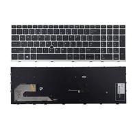 SUNMALL Replacement Keyboard Compatible with HP EliteBook 755 G5 850 G5 855 G5 750 G6 850 G6.Zbook 15u G5 Zbook 15u G6 with Pointer No Backlight