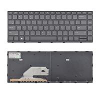 SUNMALL Replacement Keyboard Compatible with HP Probook 430 G5 / 440 G5 / 445 G5/ 640 G4 / 645 G4 / 640 G5 Laptop (No Backlight, Back)
