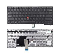 SUNMALL Replacement Keyboard Compatible with Lenovo IBM Thinkpad E450 E450C E455 E460 E465 W450 with Pointer (No Backlight)