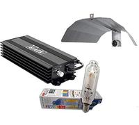 Sunmaster MH Cool Deluxe Light Kits - 250W, 400W, 600W & 1000W Metal Halide Hps (Kit SunMaster 600W MH + Lumii Black Digital)