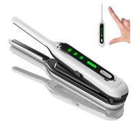 SUNMAY 0.3" Pencil Flat Iron Cordless, Voga Mini Hair Straightener & Curler for Short Hair, Pixie Cut, Edge & Men's Beard 2-in-1 Wireless Thin Flat Iron, 5000mAh Battery, Portable and Travel-Friendly