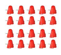 Sunmeit 20Pcs Clockwork Legged Robot Kid Toy Wind Up Toy Movement Mechanism Movement Plaything Toys for Kid Toy Sports Red