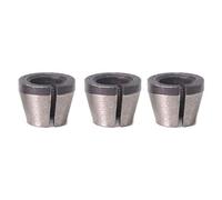 Sunmeit 3Pcs High Precision 6mm 6.35mm 8mm Router Collet Chuck Adapter for Engraving Trimming Machine