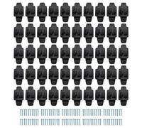 Sunmeit Electric Fence Wooden Post Claw Insulator, Nail on Insulator for High Voltage Pasture Fence,50PCS