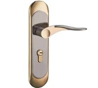 Sunmeit Indoor Household Door Handle for Home with Security Lock Key Set Aluminum Alloy