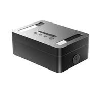 Sunmeit Metal Timed Lock Box,Mobile Phone Lock Box with, Lock Container Self-Controlled Time Release Safety Locker