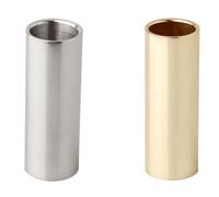 Sunmeit Stainless Steel Metal Guitar Slide Slider Finger Knuck String Slides Tone for Guitar String Instruments Accessories