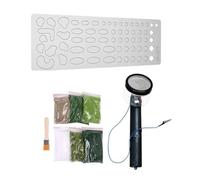 Sunmeit Static Grass Flocking Applicator Electrostatic Grass Planter Electrostatic Flocking Machine Sand Table DIY Tool