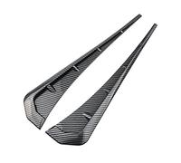 Sunmeit Universal Car Mudguard Side Vent Decorative Stickers, Air Flow Intake Hole Grille Accessories,ABS Carbon Fiber
