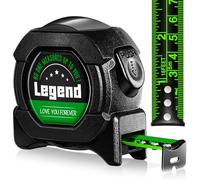 SunmeiTrad Gifts for Men Him Dad Grandad Husband Tape Measure, Stocking Fillers Christmas Secret Santa Birthday Valentines Gifts, Funny Gadgets Presents for Mens Boyfriend Brother （5M/16FT-Black)