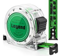 SunmeiTrad Gifts for Men Him Dad Grandad Husband Tape Measure, Stocking Fillers Christmas secret Santa Birthday Valentines Gifts, Funny Gadgets Presents for Mens Boyfriend Brother （7.5/25FT-Clear)