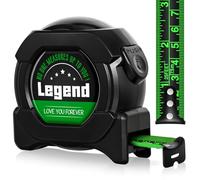 SunmeiTrad Gifts for Men Him Dad Grandad Husband Tape Measure, Stocking Fillers Christmas secret Santa Birthday Valentines Gifts, Funny Gadgets Presents for Mens Boyfriend Brother （7.5M/25FT-Black)