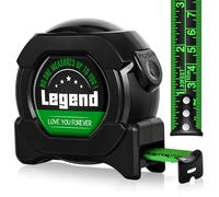 SunmeiTrad Gifts for Men Him Dad Grandad Husband Tape Measure, Stocking Fillers Christmas secret Santa Birthday Valentines Gifts, Funny Gadgets Presents for Mens Boyfriend Brother （10M/33FT-Black)