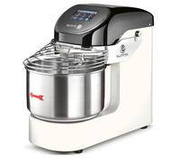 Sunmix Evo 15, 15kg Dough Capacity Spiral Dough Mixer, Timer, 300rpm, Temperature Sensor, Programmble, Touch Screen - Spiral dough mixer for home, bakeries, pizzerias. (White)