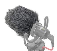 SUNMON Furry Windscreen Muff, Mic Pop Filter/Foam Wind Cover fits for Rode VideoMicro and VideoMic Me Me-L Microphone by