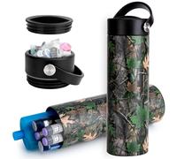 SUNMON Insulin Cooler Travel Case - Diabetic Cooler Travel Case with Ice Pack for Diabetic Supplies,Insulin Pen Case 24H Cooling,TSA Approved,Medicine Cool Bag Holds 1-5 Insulin Pens (Camouflage)