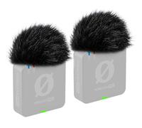 SUNMON Mic Cover for Rode Wireless Pro, Wind Muff Dead Cat Pop Filter Compatible with Rode Wireless Pro Wireless Microhpone System, Background Noise Reduction Improved Sound Quality (2 PCS)
