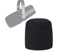 SUNMON MV7 Pop Filter Foam Cover - Professional Mic Windscreen Wind Cover for Shure MV7 Podcast Microphone to Minimise Plosives