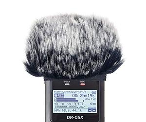 SUNMON Outdoor Microphone Windscreen for Tascam DR 05X DR 05 Mic Recorders, Furry Tascam Windscreen Cover