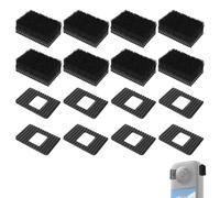 SUNMON Pack of 8 Camera Microphone Wind Muff for Insta360 X3/X4, Microphone Wind Protection Camera Microphone Windscreen, Camera Mic Wind Muff to Reduce Wind Noise