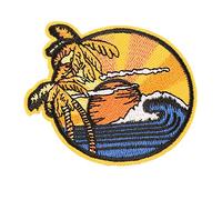 SUNMOVE 1PC The Tree Sun Patch Iron On Sew On Badge for Jacket Jean Hat Applique Craft