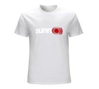 Sunn O Unisex T-Shirt Graphic Printed Tee Mens White Shirt L