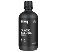 SUNNA SUPPLEMENTS Organic Black Seed Oil - 100ml Cold Pressed Nigella Sativa - Pure, Virgin & Unrefined Nigella Seed for Skin, Immune & General Wellness - Vegan, Non-GMO & Gluten-Free