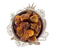 Sunnah Shop® Sukkari Dates Rotab Royal 1 kg from Qasim - Superfresh & Extra Soft | Fresh Harvest | Unique Caramel Flavour | 100% Natural - No Additives