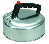 2L Sunncamp Stainless Steel Whistling Caravan Camping Kettle Fishing CW3019