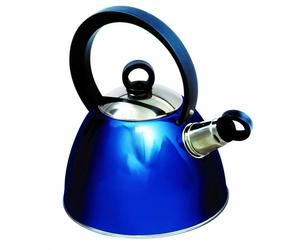 SunnCamp Nouveau 2 Litre Whistling Camping Kettle In Blue