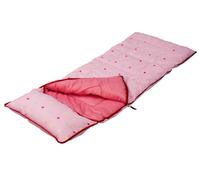 SunnCamp Junior Sleeping Bag - Pink Dotty
