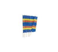 SunnCamp Wooden Pole Windbreak 5 Pole 2.87m