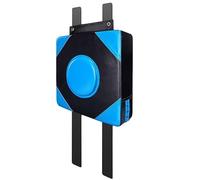 SUNNEE The wall boxing mat is suitable for fitness training，Boxing equipment trained at home，Wall type focus point target foam PU leather boxing training pad (Blue Black)